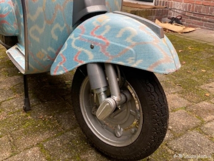 Vespa LX 50 blauw